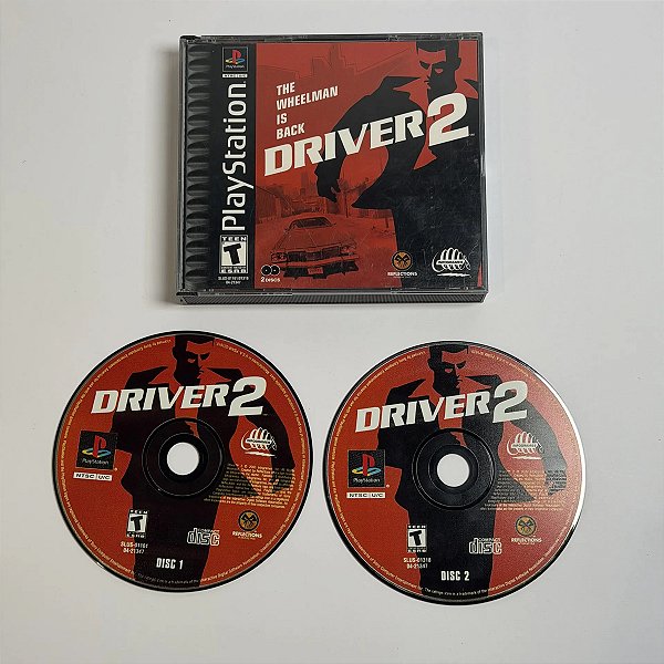 Driver 2 Ps1 Jogo Original Completo Americano
