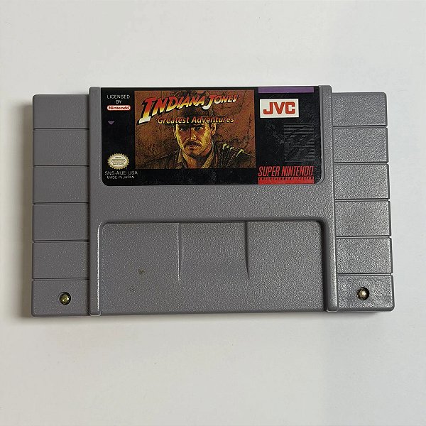 Indiana Jones Snes Super Nintendo Original Americano