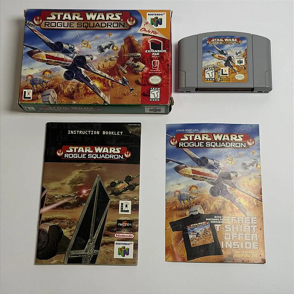 Star Wars Rogue Squadron Nintendo 64 Cib Original Americano