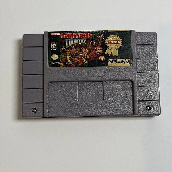 Donkey Kong Country Snes Original Super Nintendo
