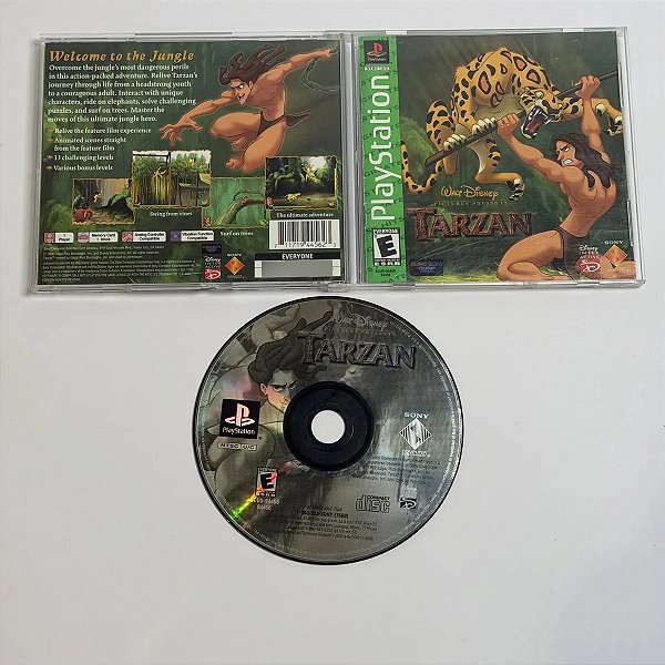 Tarzan Ps1 Original Ps One Playstation 1 Americano Cib