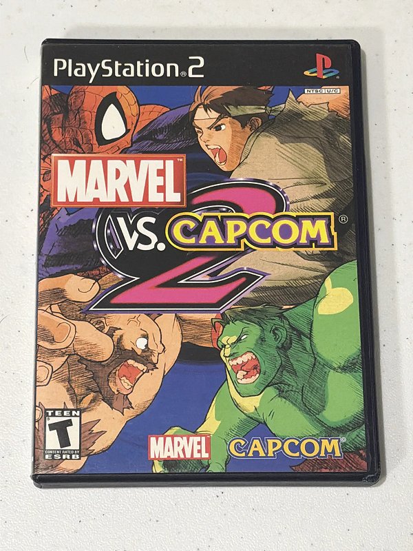 Marvel Vs Capcom 2 Ps2 Original Americano Completo