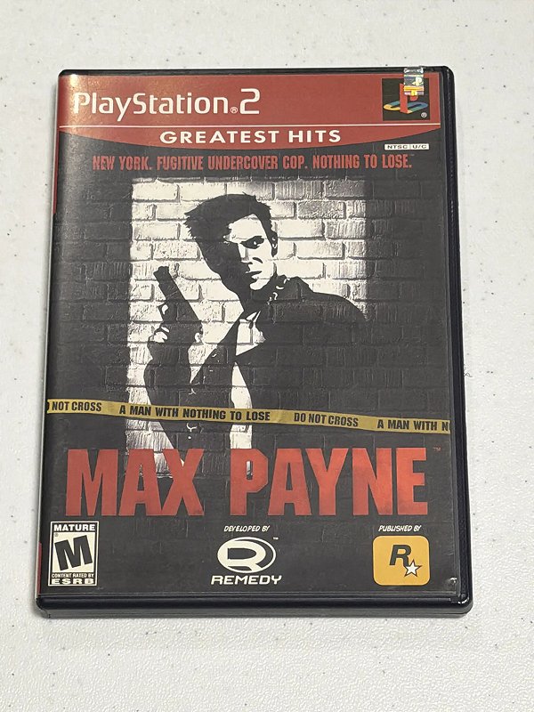 Max Payne Ps2 Físico Original Usado