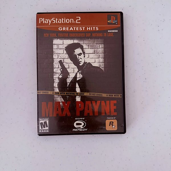 Max Payne Ps2 Físico Original Usado