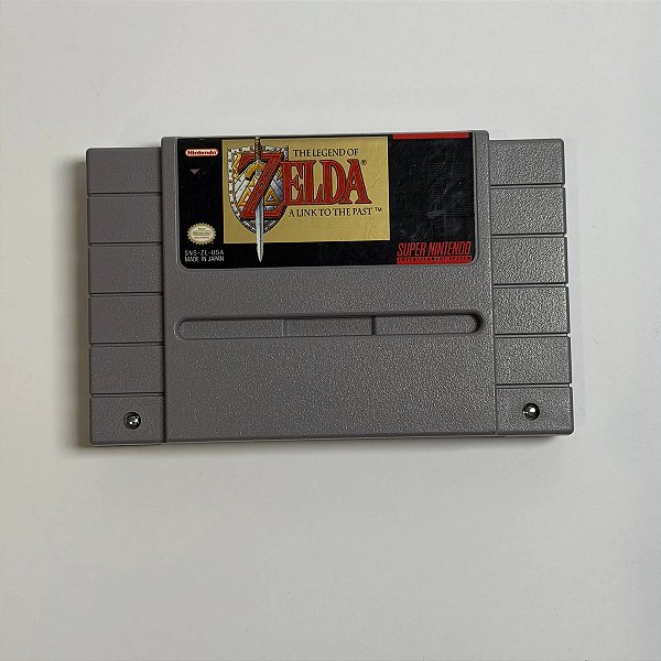 Jogo Zelda Link To The Past Super Nintendo Snes Original Usa