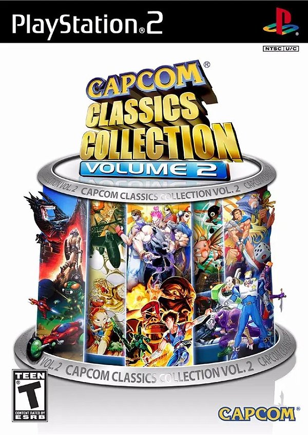 Capcom Classic Collection Vol.2 Ps2 Jogo Físico Original