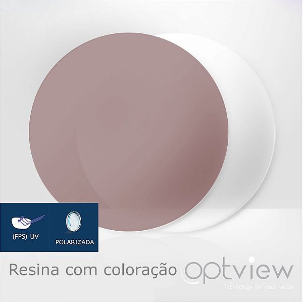 Lentes Digitais Optview Solares - Resina Orgânica Polarizada