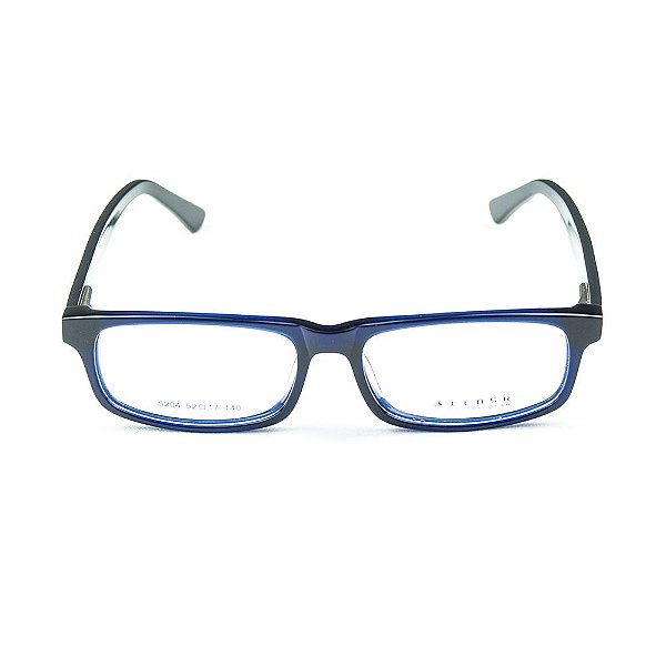 Armação para óculos de grau em Acetato Lensk 5204 Azul
