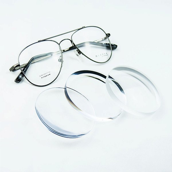 Par de Lentes de Resina Orgânica com Anti-Reflexo - Zabô Street Eyewear -  Óculos solares e armações