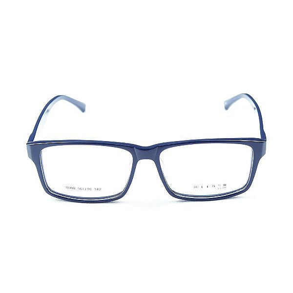 Armação para óculos de grau em Acetato Lensk 8008 Azul