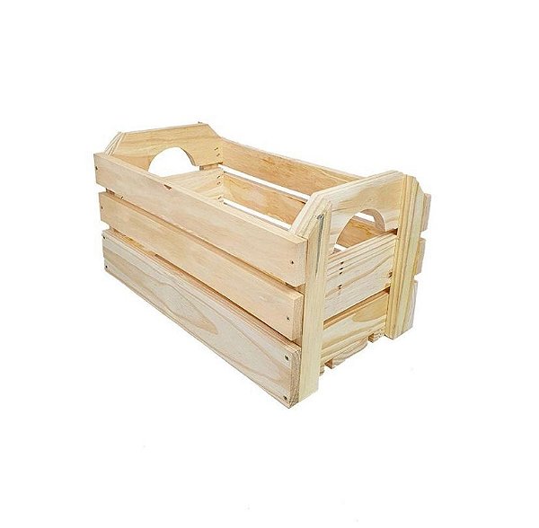 Caixote Export de laranja feira pinus ideal para nicho ou estante de caixotes expositores loja