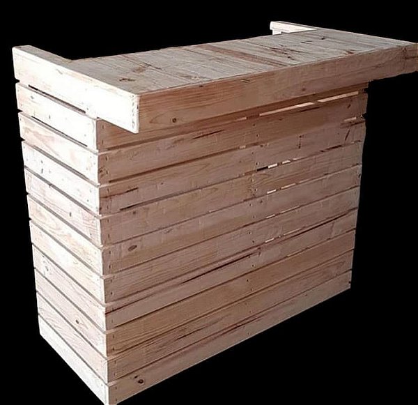 Balcão Basic pallet sem gaveta
