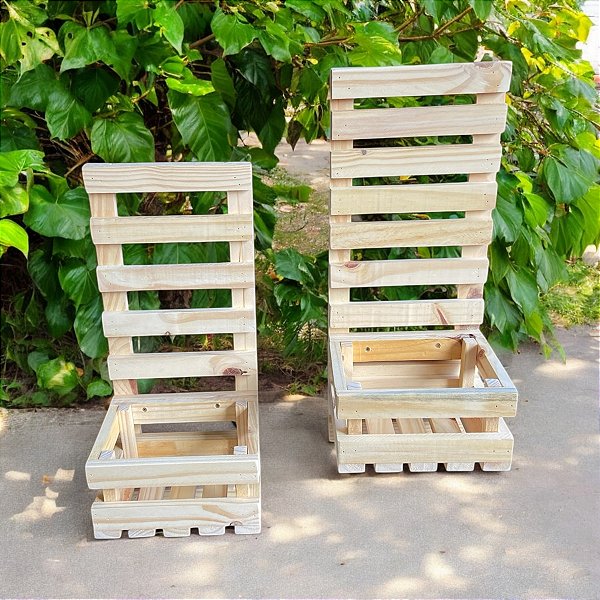 Floreira simple para vaso de plantas parede