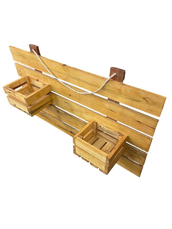 Jardim vertical floreira com cachepot