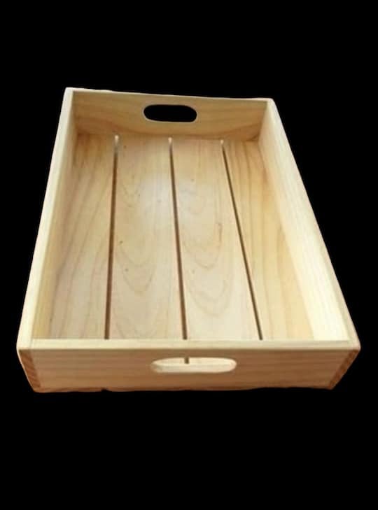 Bandeja basic de madeira