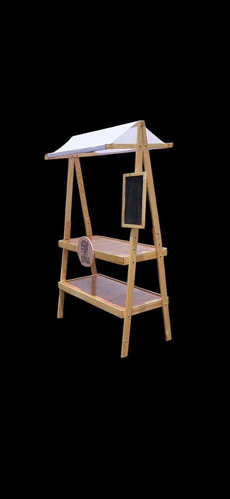 Barraquinha barraca slim madeira desmontável