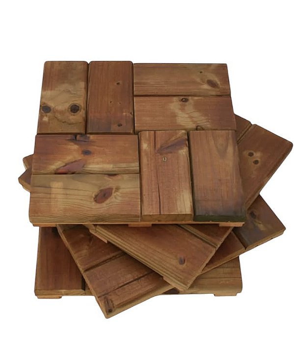 Deck de madeira pinus para paisagismo