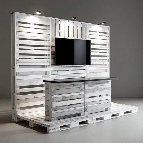 Estande estilo pallet