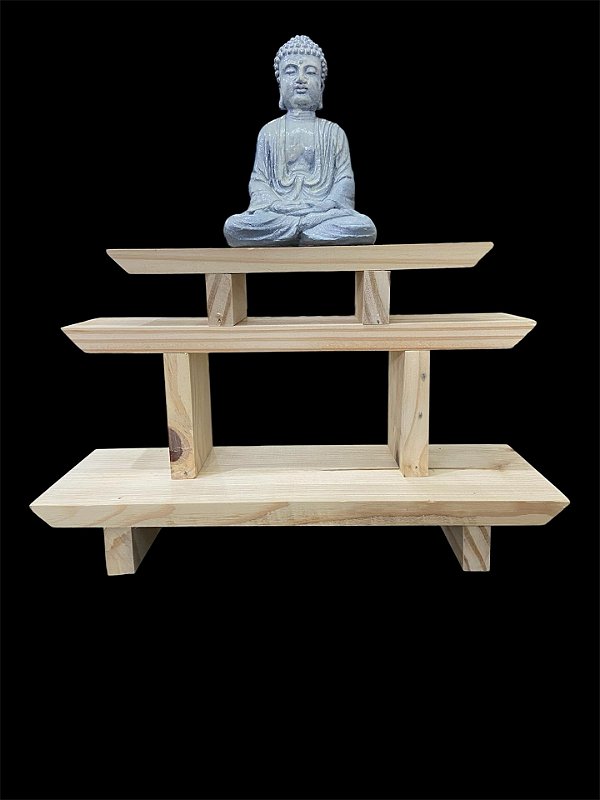 Altar oratório mesa templo Buda Budismo Namastê Japamala Tamanho G