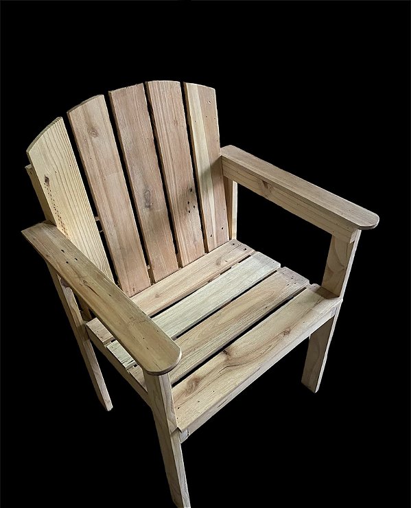 Poltrona Bali pallet com braços