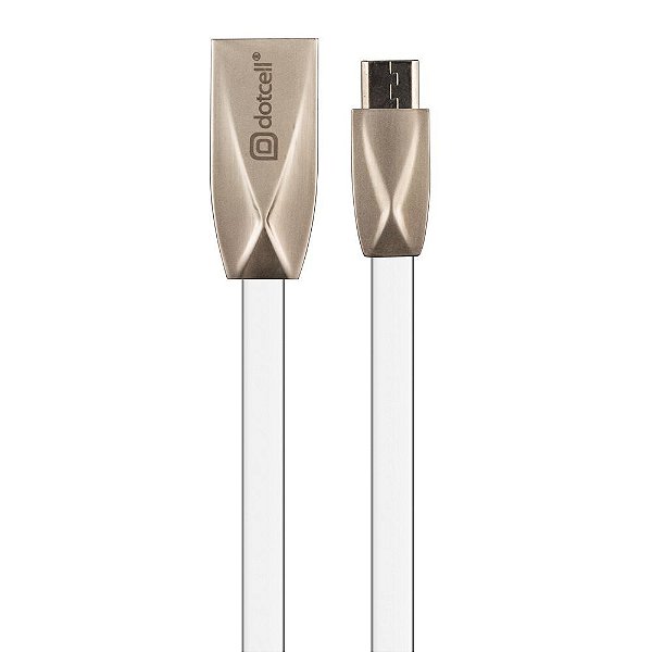 Cabo Usb Dc-Cd3011 Mic.Usb (Branco) (1M)