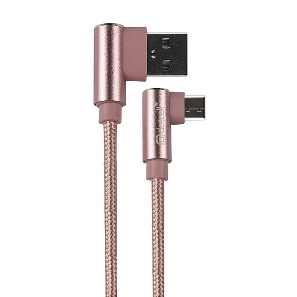 Cabo Usb Type-C Dotcell Dc-1107 Rosa