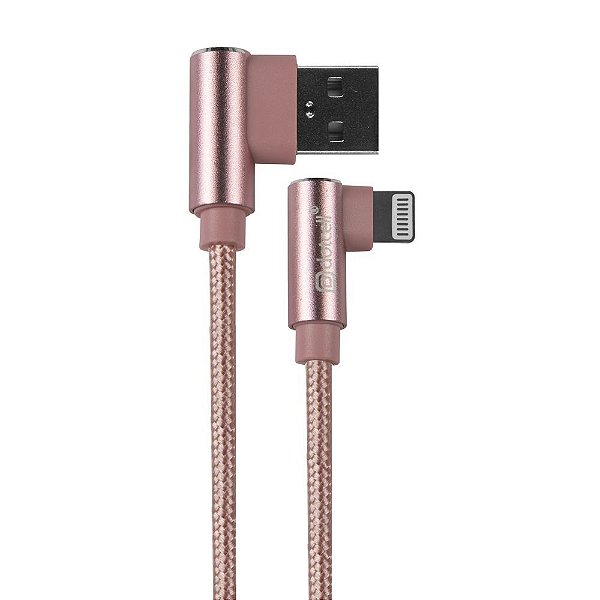 Cabo Usb Iphone Dotcell Dc-1108 Rosa