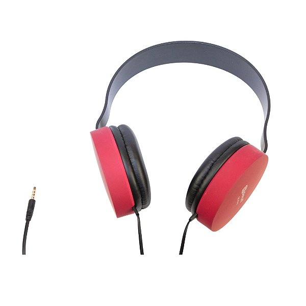 Fone De Ouvido Dotcell Dc-F370 Vermelho