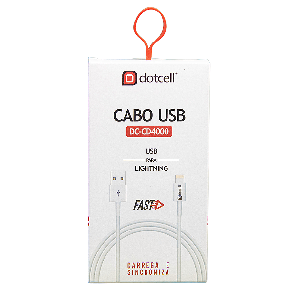 CABO USB DOTCELL DC-CD4000 BRANCO