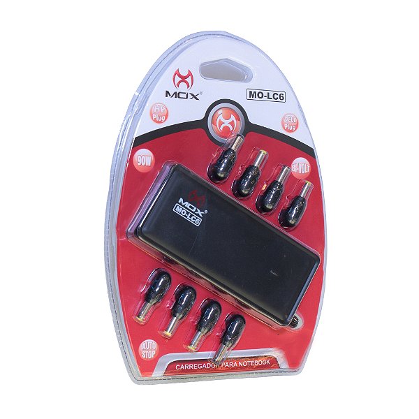 Carregador Notebook MO-LC6 10 Pinos+Plug Dell 90W