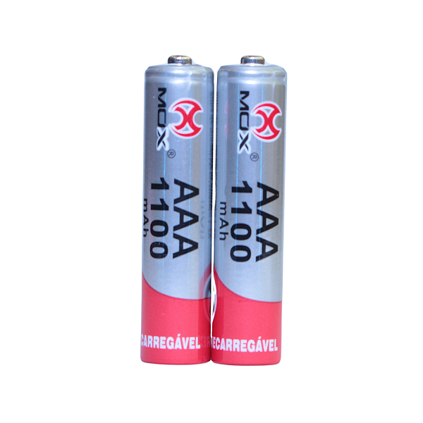 PILHA RECARREGAVEL MOX MO-AAA1100 B2