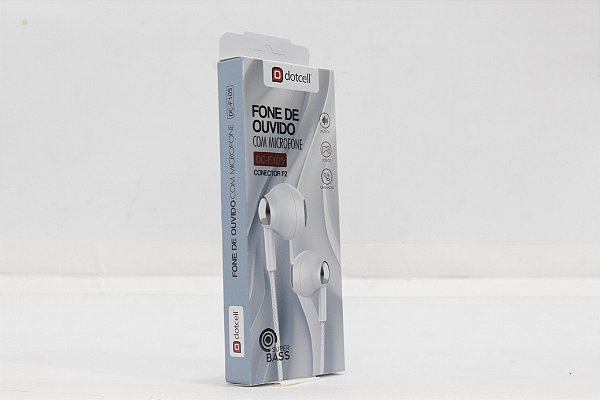 FONE DE OUVIDO DOTCELL DC-F105 BRANCO