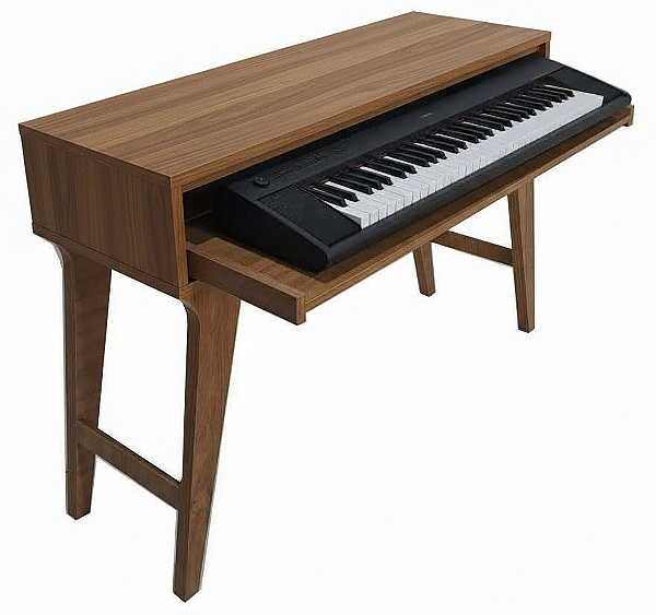 Mesa suporte para teclado Digital ou piano mdf madeira - MARINA - MEDIO