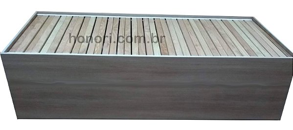 Cama 3 em 1 basic- Cor: Carvalho Hannover