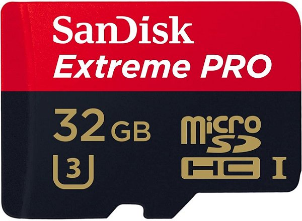 Cartão de Memória Sandisk, 32gb, MICRO SDHC, Extreme Pro 100mb/s Classe 10
