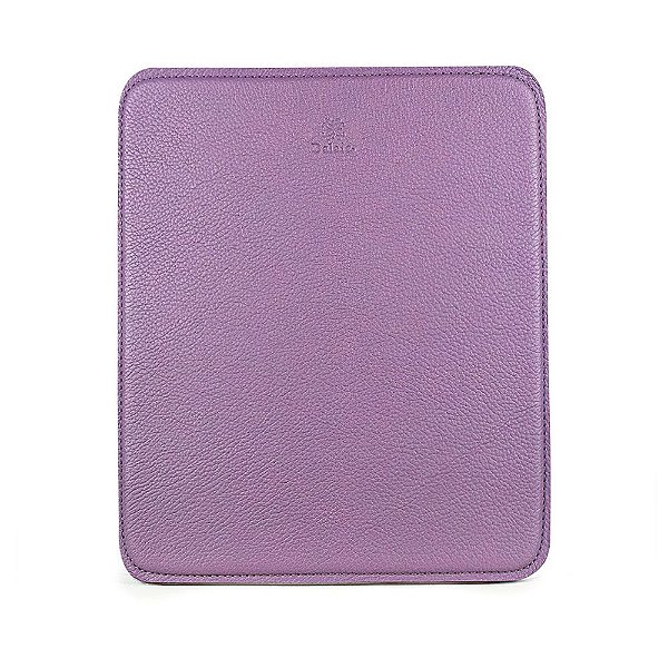 Mouse pad personalizável em couro lilas