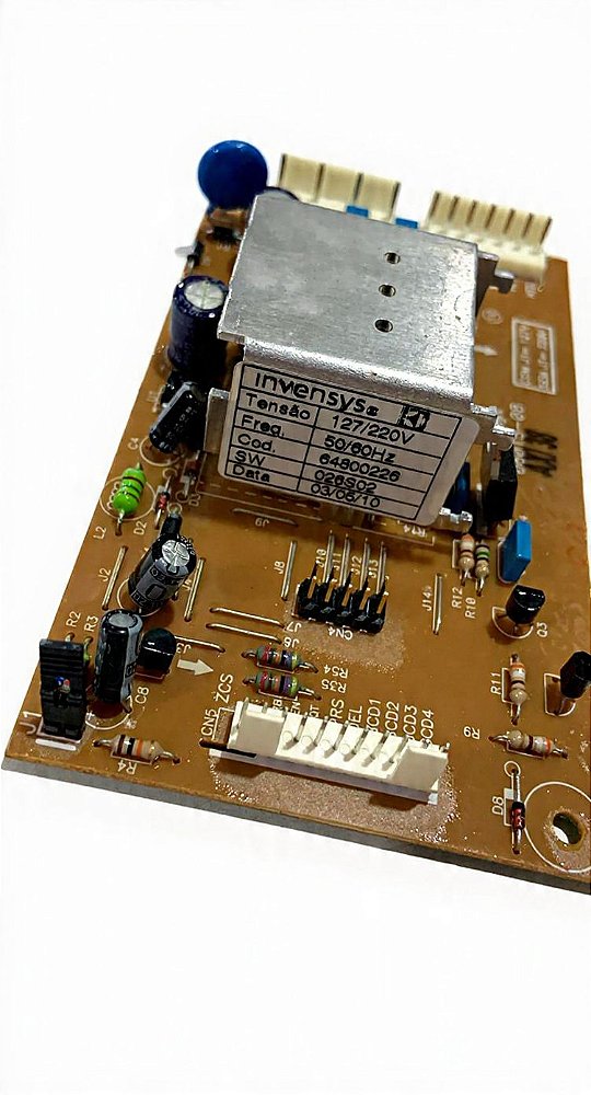 PLACA DE POTENCIA ELECTROLUX LQ/LF 11 - 64800226 BIVOLT 127/220V NOVO / ORIGINAL