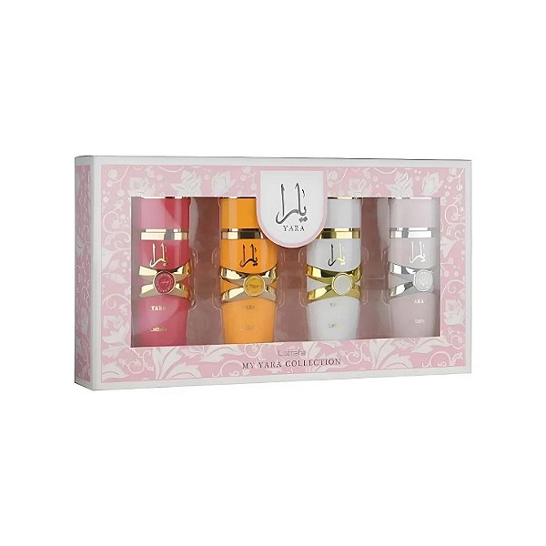 Kit Lattafa Yara c/4 Perfumes Femininos