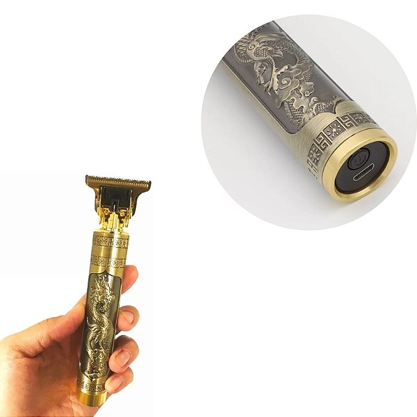 Máquina De Cortar Cabelo Para Barba Masculina Aparador Profissional barbeador fi