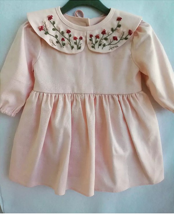 Vestido Margarida Bordado