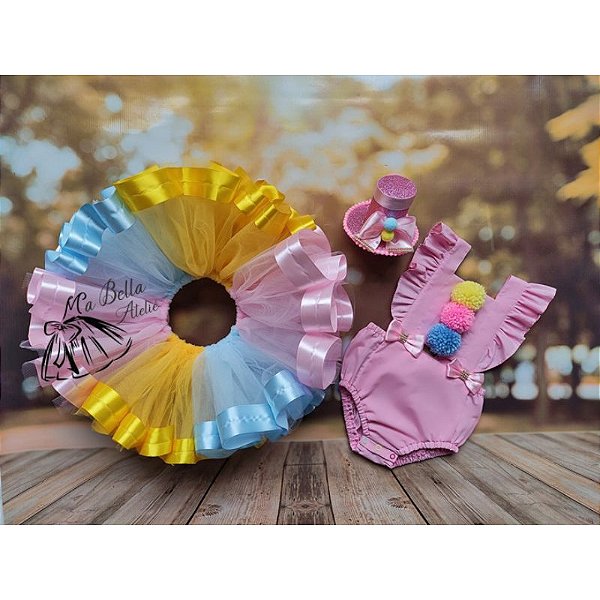 Vestido Infantil Fantasia Jessie Toy Story