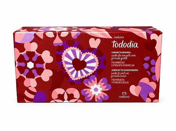 Tododia Sabonete Barra Framboesa e Pimenta 2x90g