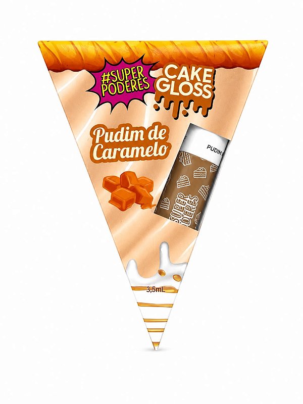 CAKE GLOSS PUDIM DE CARAMELO