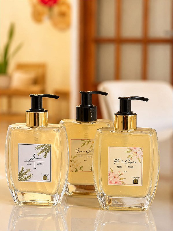 Sabonete líquido premium perolado 190ml