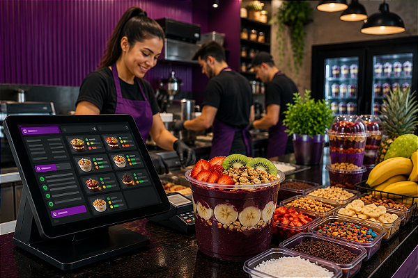 Sistema para Açaí em Franca - Raizys