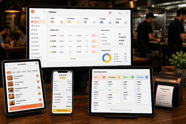 Sistema para Controle de Pedidos em Restaurantes - Raizys