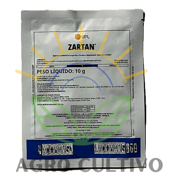 Herbicida Seletivo Zartan 10g Original - Folhas Largas