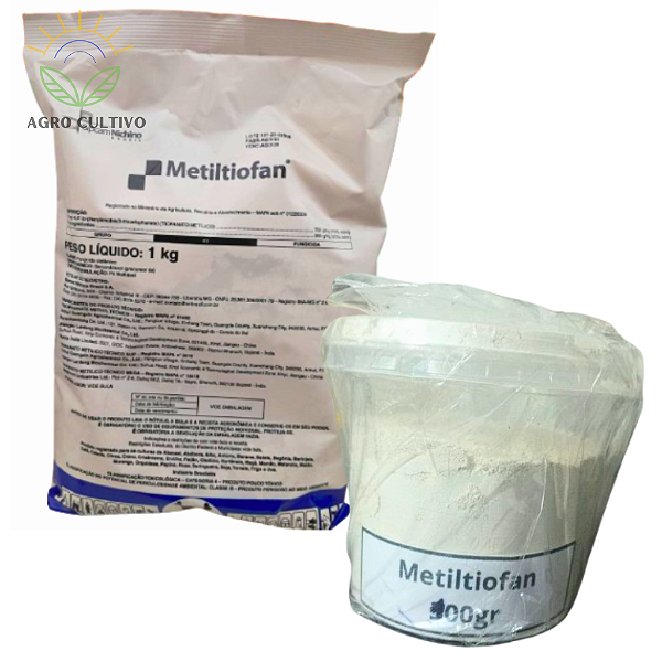 Metiltiofan Fungicida Sistêmico 100gr – Controle Preventivo e Curativo - Generico Cercobin - Tiofanato-Metílico
