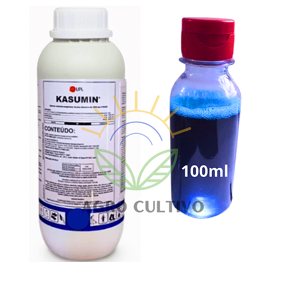 Kasumin 100ml - Fungicida e Bactericida Sistêmico do grupo dos Antibióticos