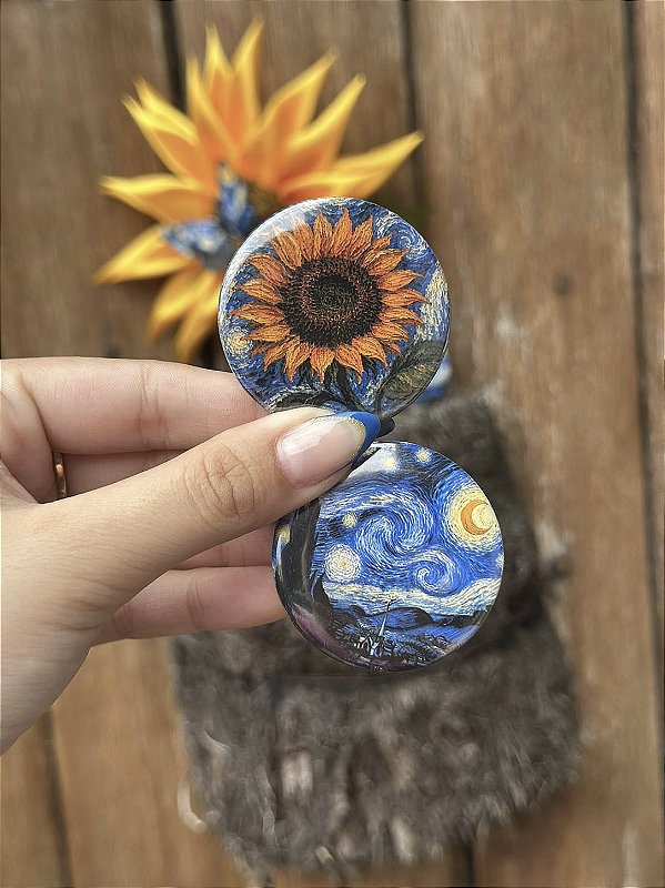 Kit de Bottons do Van Gogh